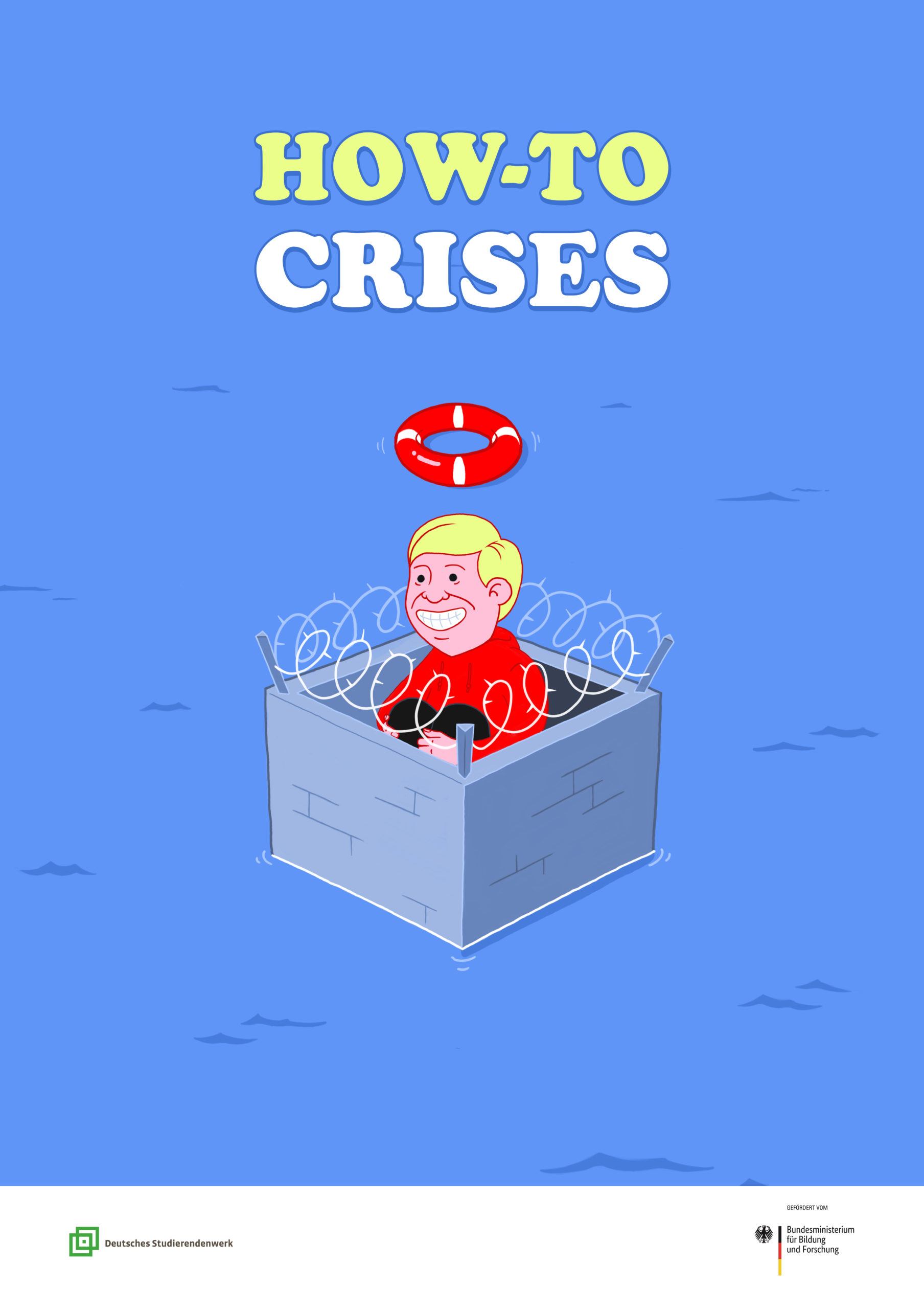 Plakat für den 35. Wettbewerbs des Deutschen Studentenwerks.